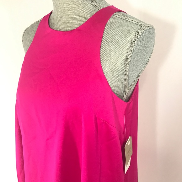 Aidan Mattox draped trapeze hi low dress - Picture 5 of 8